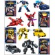 Transformers Generations Legacy United Deluxe Class Animated Universe Bumblebee / Infernac Universe Magneous / Rescue Bots Universe Autobot Chase / Cyberverse Universe Windblade ( Set of 4 )